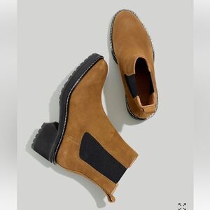 Madewell The Carina Platform Chelsea Boot